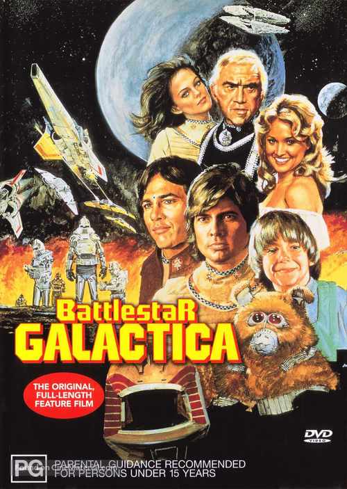 Battlestar Galactica - Australian DVD movie cover