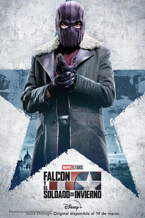 &quot;The Falcon and the Winter Soldier&quot; - Spanish Movie Poster