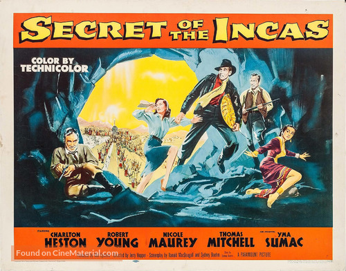 Secret of the Incas - Movie Poster