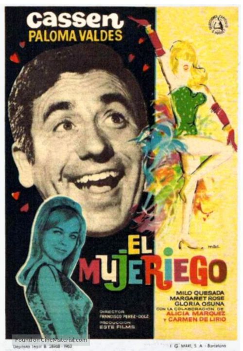 El mujeriego - Spanish Movie Poster