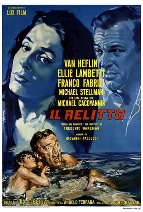 Il Relitto 1961 Italian Movie Poster