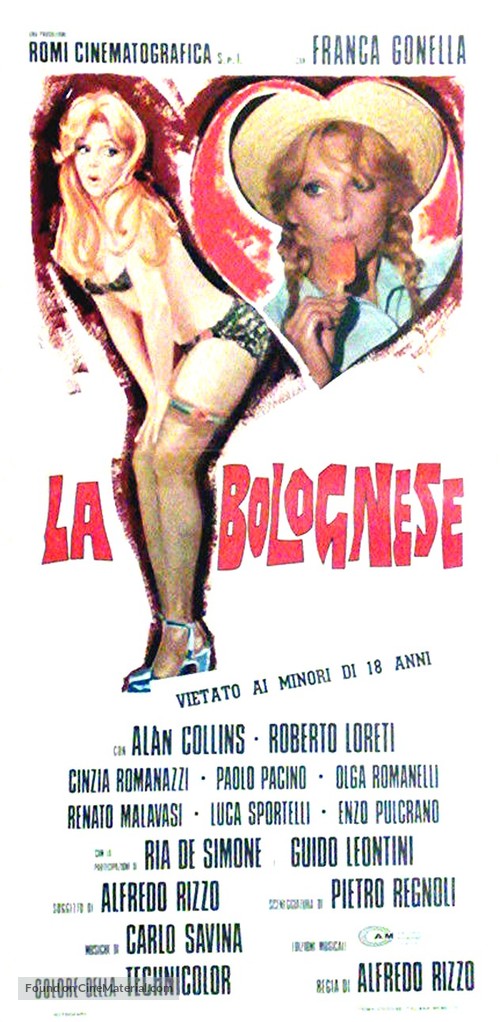 La bolognese - Italian Movie Poster