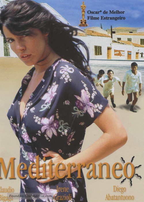 Mediterraneo - Brazilian DVD movie cover