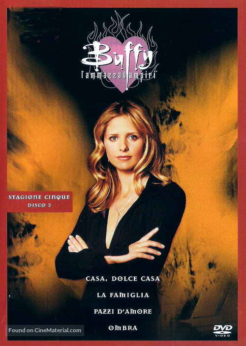 &quot;Buffy the Vampire Slayer&quot; - Italian DVD movie cover