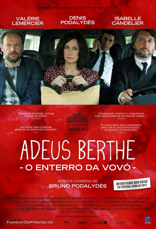 Adieu Berthe - L&#039;enterrement de m&eacute;m&eacute; - Brazilian Movie Poster