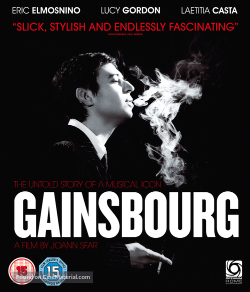 Gainsbourg (Vie h&eacute;ro&iuml;que) - British Blu-Ray movie cover