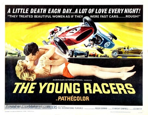 The Young Racers - Theatrical movie poster