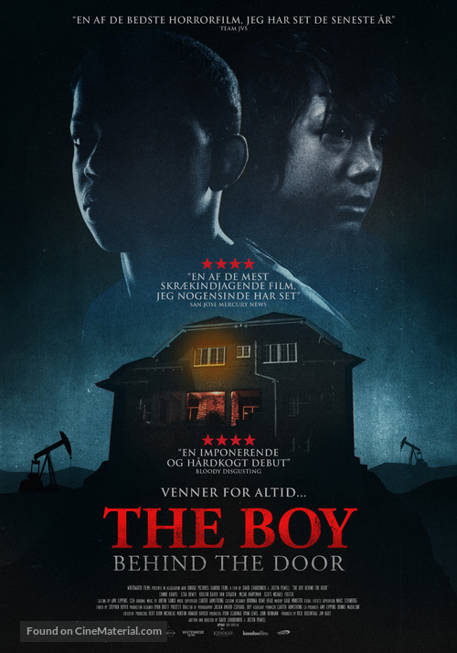 The Boy Behind the Door - Danish Movie Poster