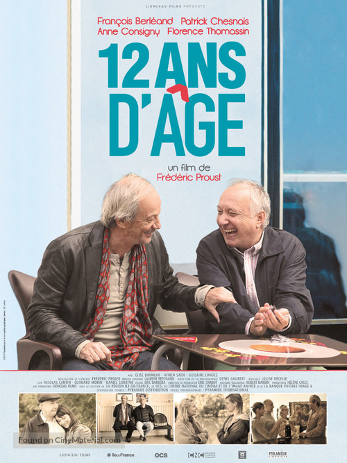 12 ans d&#039;&acirc;ge - French Movie Poster