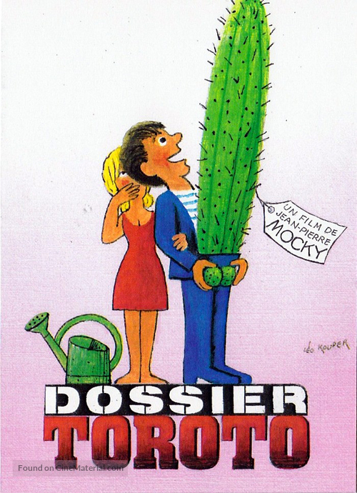 Dossier Toroto - French Movie Poster