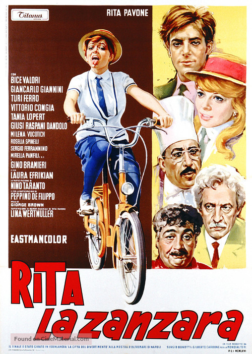 Rita la zanzara - Italian Movie Poster