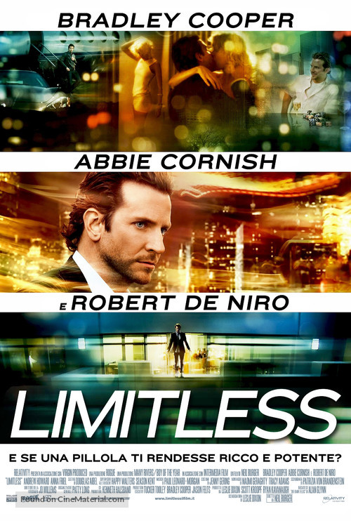 Limitless - Italian Movie Poster
