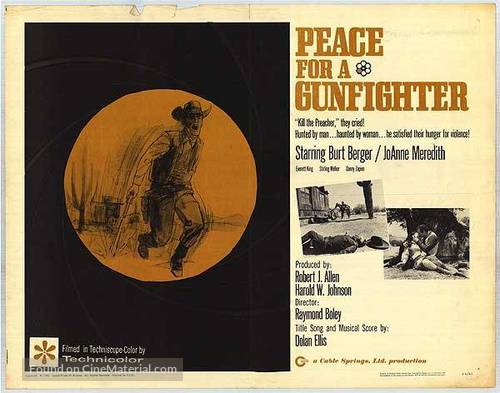Peace for a Gunfighter - Movie Poster