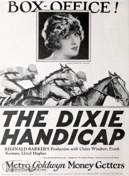 The Dixie Handicap - Movie Poster