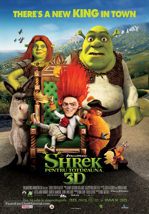 Shrek Forever After - Romanian Movie Poster