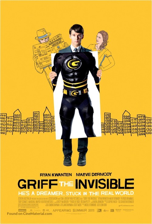 Griff the Invisible - Movie Poster