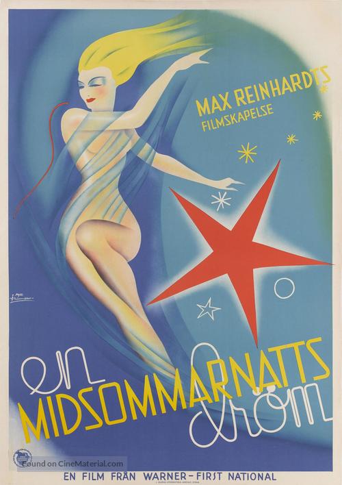 A Midsummer Night&#039;s Dream - Swedish Movie Poster