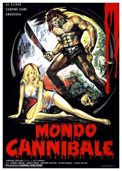 El can&iacute;bal - French Movie Poster