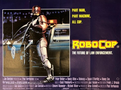 RoboCop - British Movie Poster