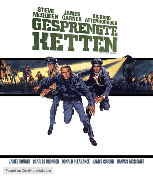 The Great Escape - German Blu-Ray movie cover