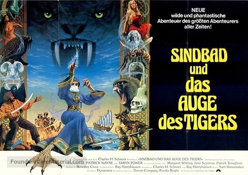 Sinbad and the Eye of the Tiger - German Movie Poster