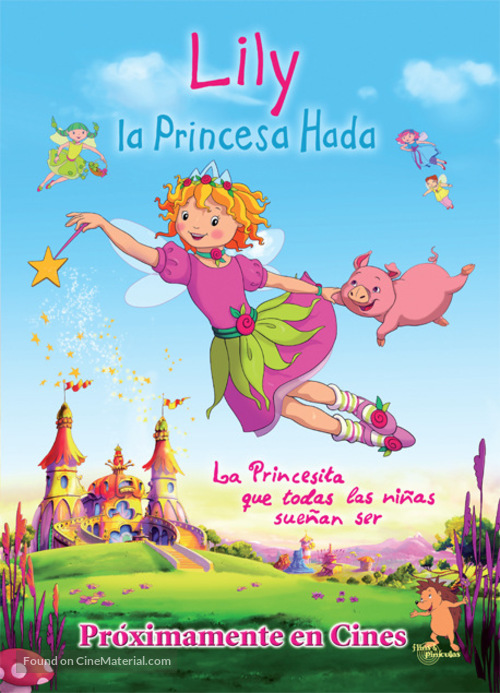 Prinzessin Lillifee - Spanish Movie Poster