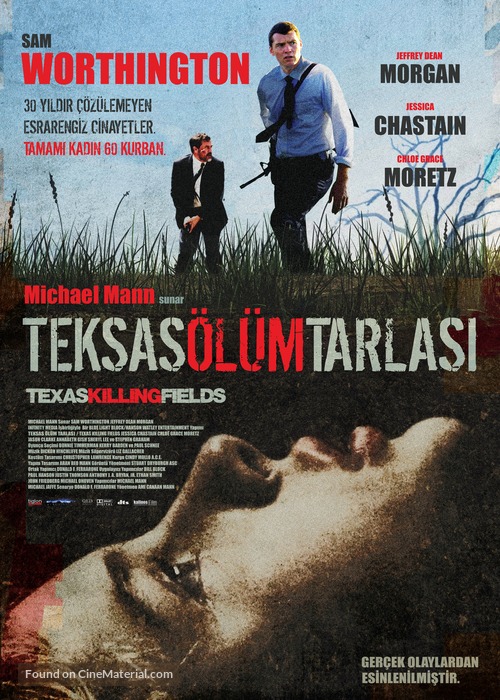 Texas Killing Fields - Turkish Movie Poster