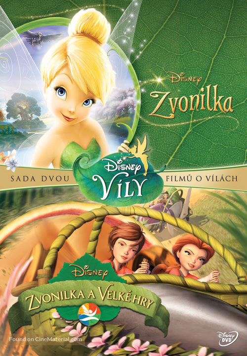 Pixie Hollow Games - Czech DVD movie cover