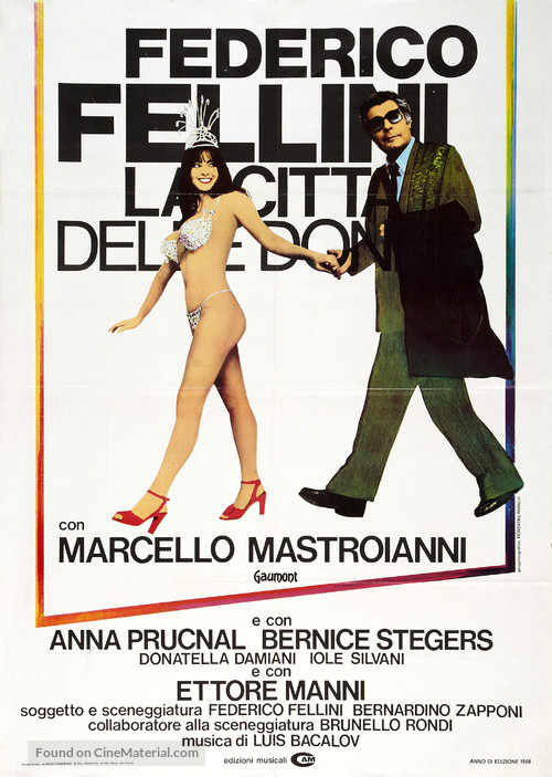 La citt&agrave; delle donne - Italian Movie Poster