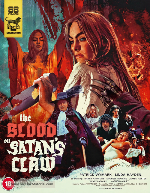 Satan&#039;s Skin - British Blu-Ray movie cover