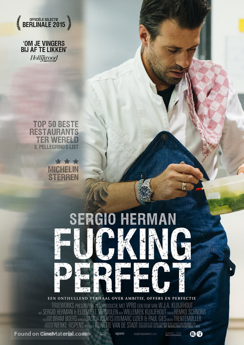 Sergio Herman, Fucking Perfect - Dutch Movie Poster