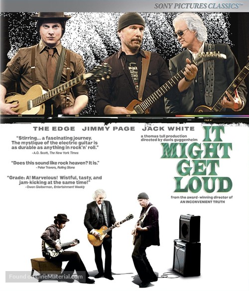 It Might Get Loud - Blu-Ray movie cover