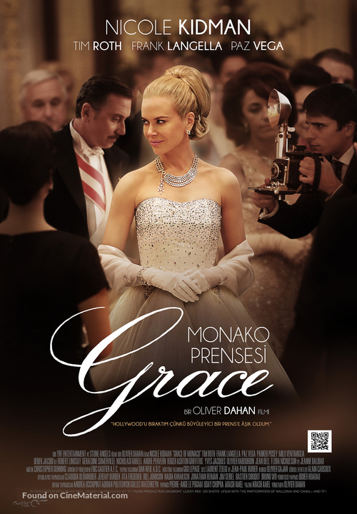 Grace of Monaco - Turkish Movie Poster