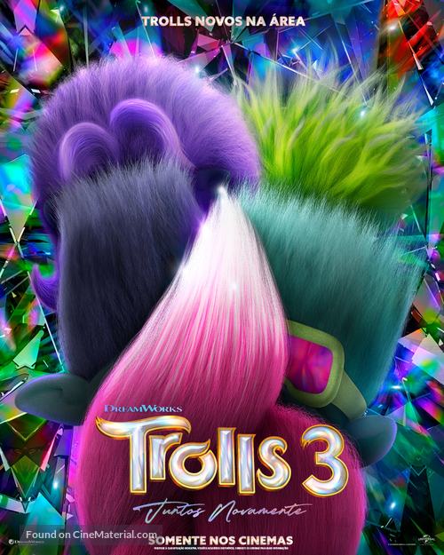 Trolls Band Together - Brazilian Movie Poster