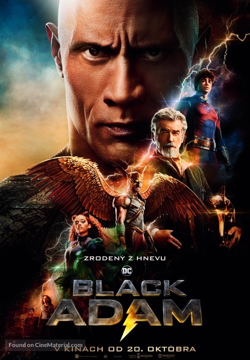 Black Adam - Slovak Movie Poster