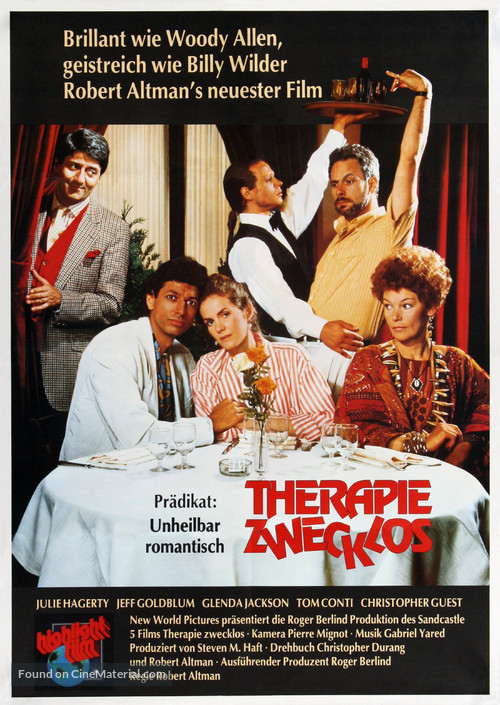 Beyond Therapy - German Movie Poster