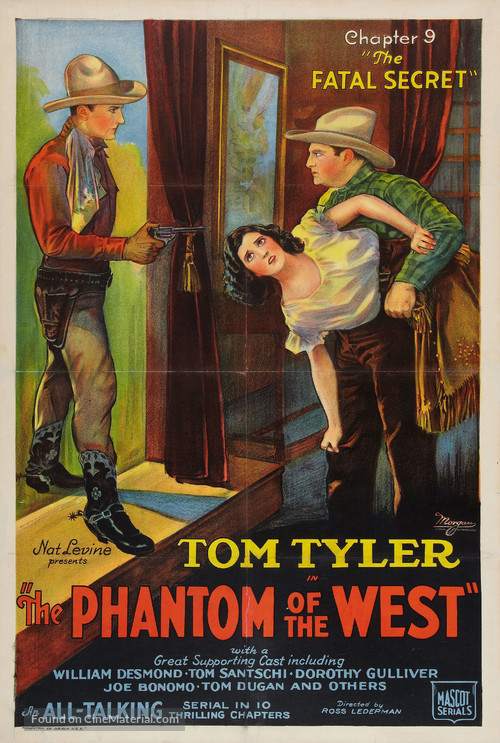 The Phantom of the West - Movie Poster