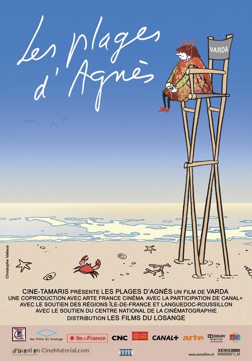Les plages d&#039;Agn&egrave;s - Swiss Movie Poster