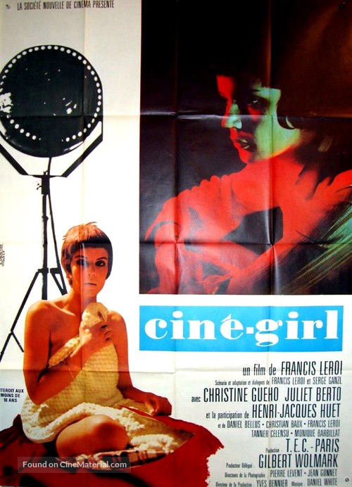 Cin&eacute;-girl - French Movie Poster