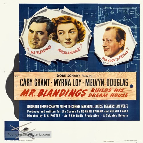 Mr. Blandings Builds His Dream House - Theatrical movie poster