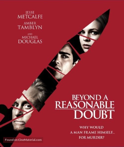 Beyond a Reasonable Doubt - Blu-Ray movie cover