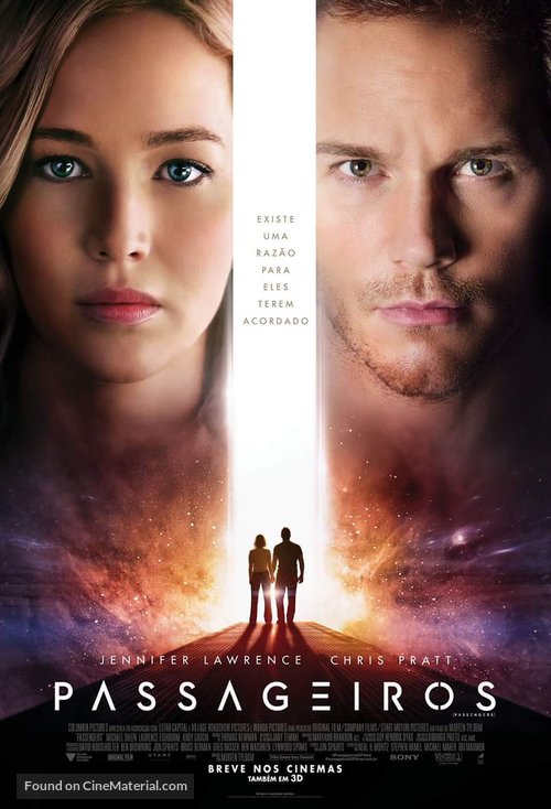 Passengers - Brazilian Movie Poster