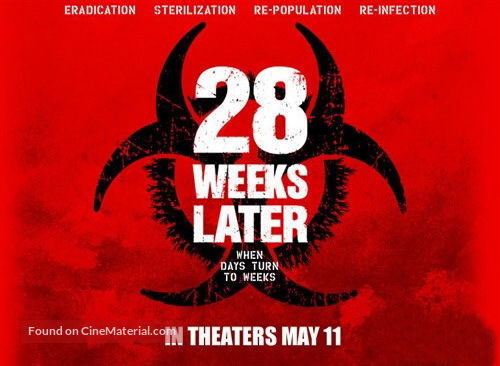 28 Weeks Later - Movie Poster