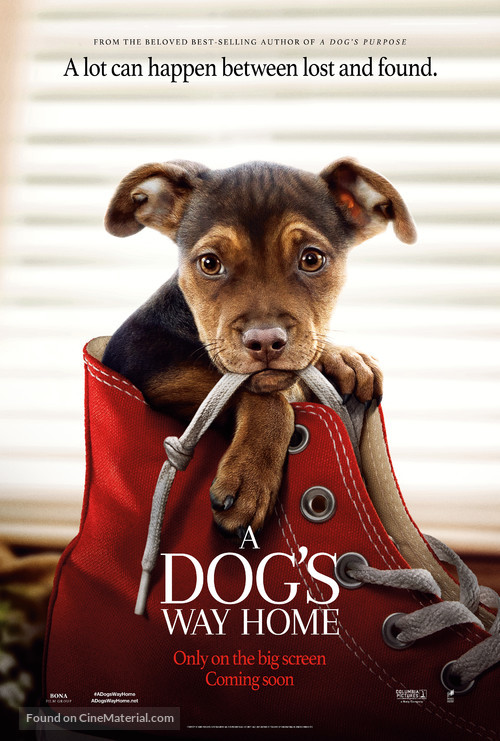 A Dog&#039;s Way Home - Movie Poster