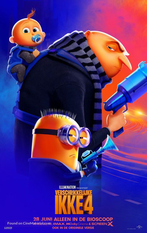 Despicable Me 4 - Dutch Movie Poster