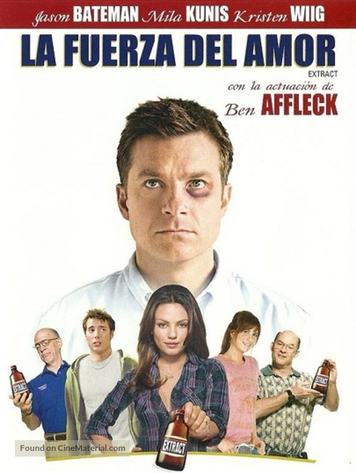 Extract - Mexican DVD movie cover