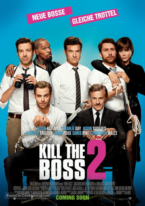 Horrible Bosses 2 - German Movie Poster