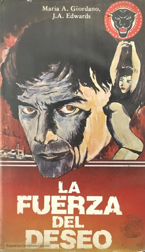 La fuerza del deseo - Spanish VHS movie cover