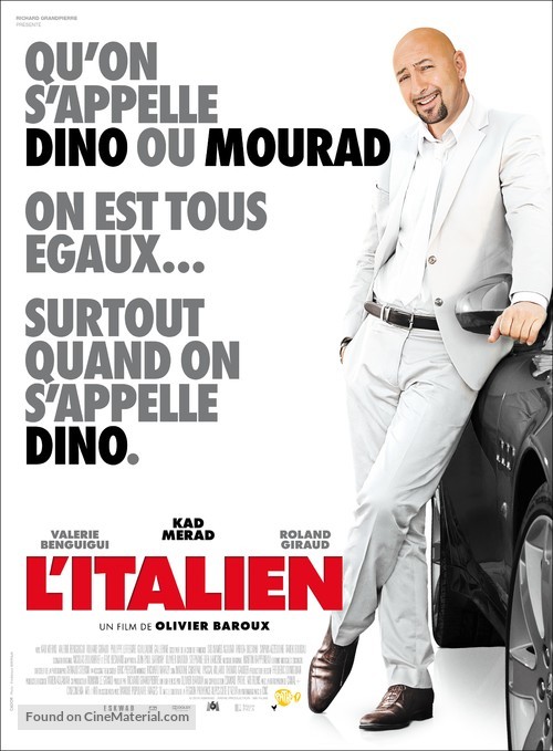 L&#039;Italien - French Movie Poster