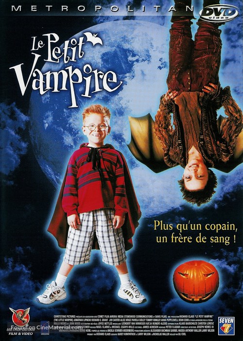 The Little Vampire - French DVD movie cover